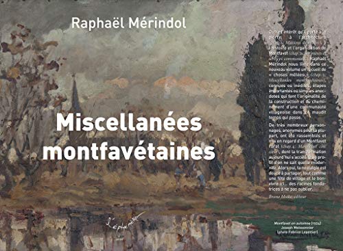 9782916068213: Miscellanes montfavtaines