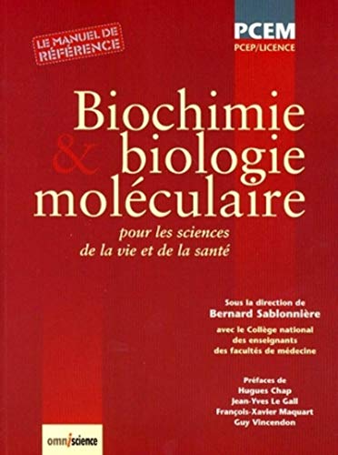 Imagen de archivo de Biochimie Et Biologie Molculaire : Pour Les Sciences De La Vie Et De La Sant a la venta por RECYCLIVRE