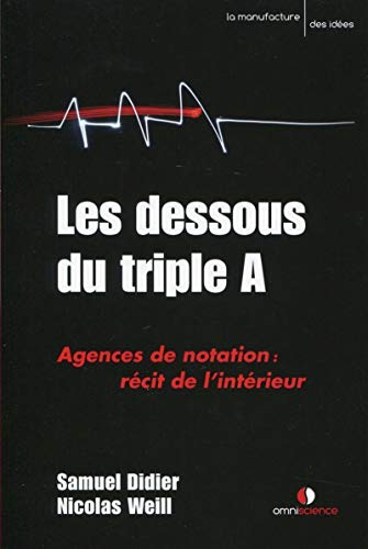 Beispielbild fr Les Dessous Du Triple A : Agences De Notation : Rcit De L'intrieur zum Verkauf von RECYCLIVRE