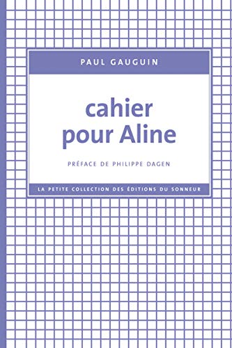 9782916136219: Cahier pour Aline