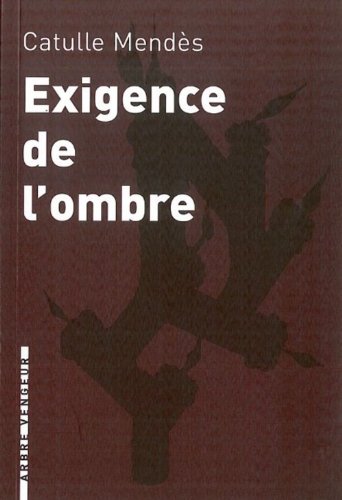 Stock image for Exigence de lombre for sale by Ammareal