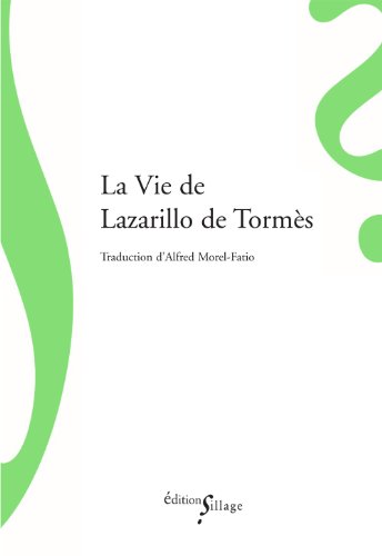 Beispielbild fr La vie de lazarillo de tormes zum Verkauf von medimops