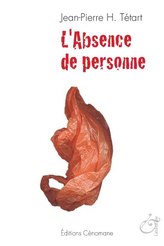 Stock image for L'absence de personne for sale by Ammareal