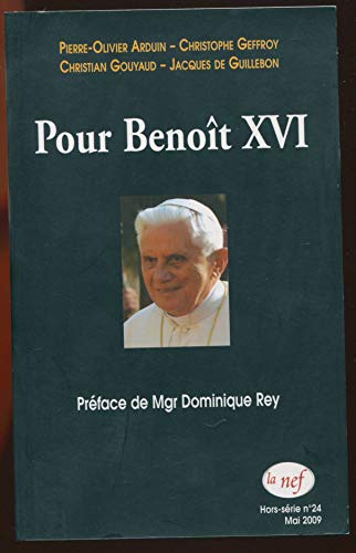 Stock image for Pour Benot XVI for sale by Ammareal