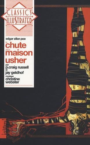 Stock image for La Chute de la Maison Usher - livre + CD for sale by Ammareal
