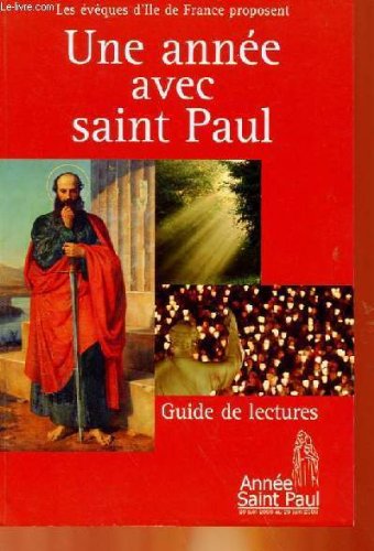 Beispielbild fr Une annee avec saint paul - guide de lectures zum Verkauf von medimops