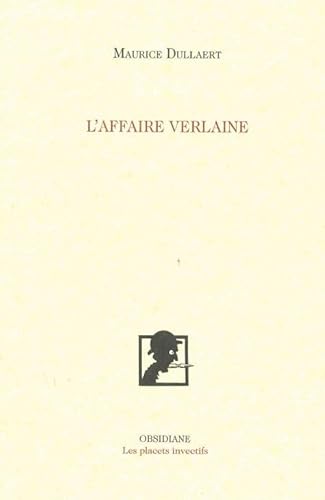 9782916447582: L' Affaire Verlaine
