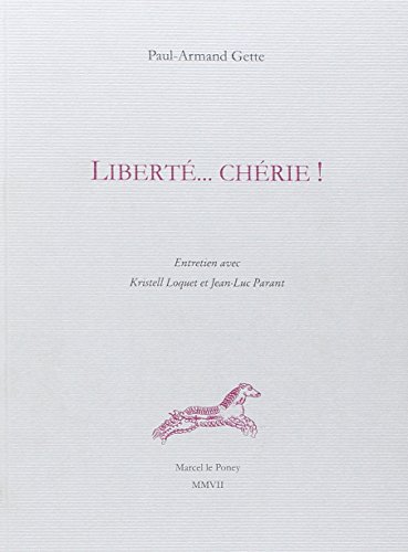 Imagen de archivo de libert . Chrie ! a la venta por Librairie Pgorier