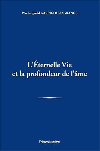 Beispielbild fr L'ternelle vie et la profondeur de l'me zum Verkauf von Studibuch