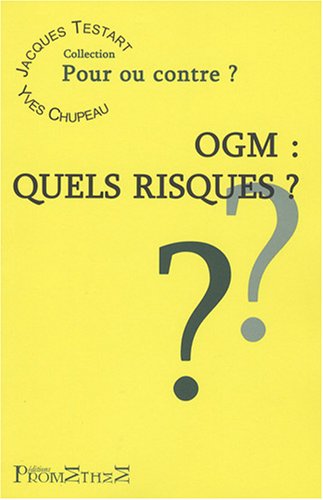 Stock image for OGM : Quels risques? for sale by Ammareal