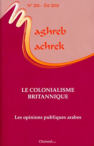 Beispielbild fr La politique coloniale britannique au Proche-Orient zum Verkauf von medimops