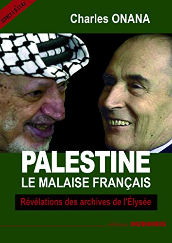 Stock image for Palestine, le malaise franais for sale by Gallix