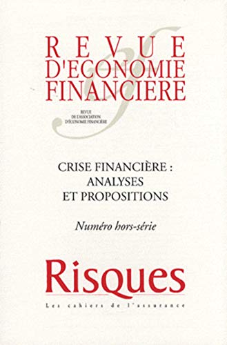 Stock image for Crise financiere : analyses et propostions for sale by medimops