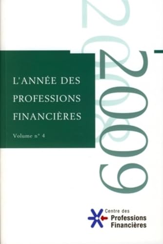 Beispielbild fr L'ann e des professions financi res: Volume n° 4 zum Verkauf von WorldofBooks