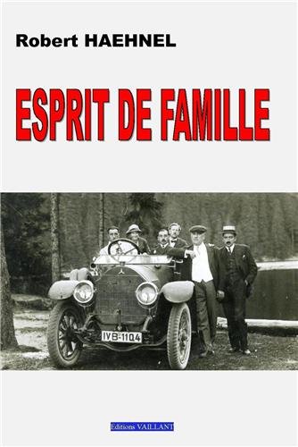 Stock image for Esprit de famille for sale by Ammareal