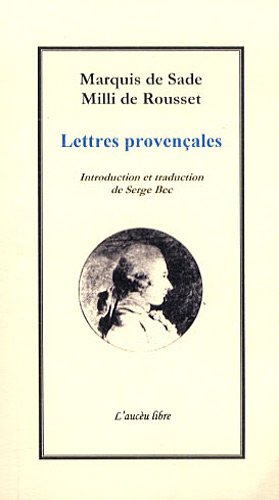 9782917111116: Lettres provenales
