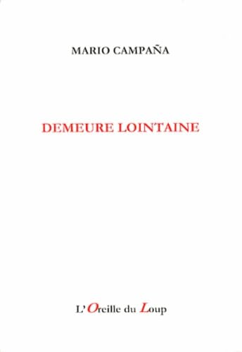 Stock image for Demeure lointaine for sale by Ammareal