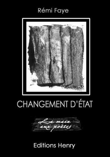 Imagen de archivo de CHANGEMENT D'ETAT a la venta por Librairie Th  la page