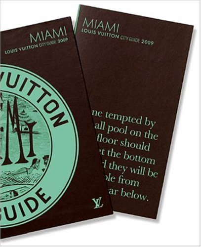 Stock image for Louis Vuitton - Miami - City Guide 2009 for sale by medimops