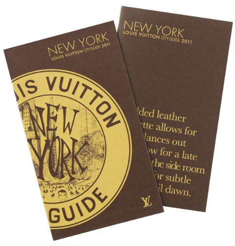 New York Louis Vuitton City Guide 2011 - Pierre Léonforte