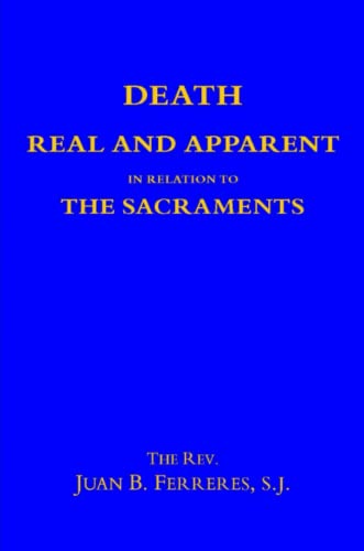 Imagen de archivo de Death - Real and Apparent a la venta por California Books