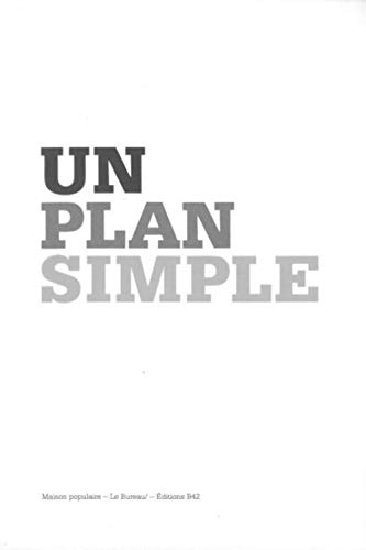 Stock image for un plan simple for sale by austin books and more