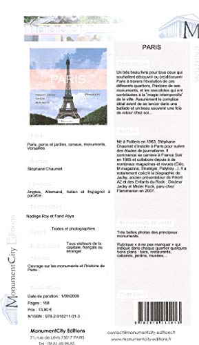 Beispielbild fr Paris zum Verkauf von Chapitre.com : livres et presse ancienne