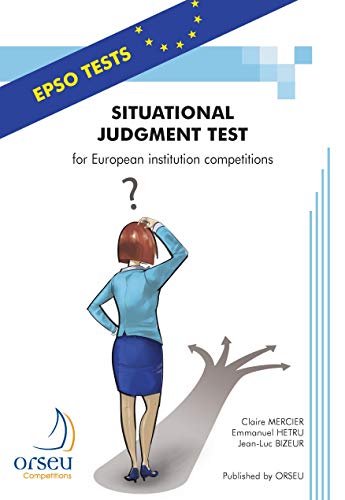9782918796121: Situational Judgment Test: For European Institution Competitions