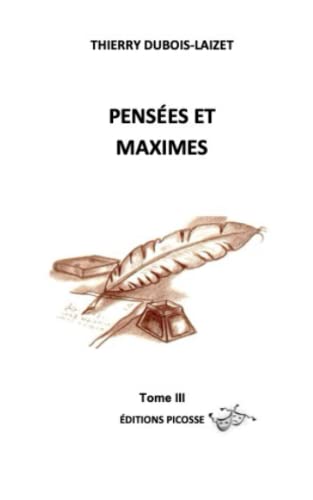 Beispielbild fr PENSES ET MAXIMES (French Edition) zum Verkauf von GF Books, Inc.