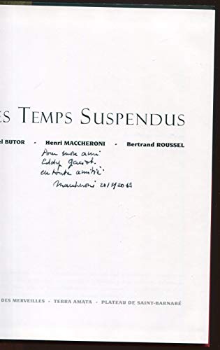 Beispielbild fr Les Temps Suspendus zum Verkauf von Ammareal