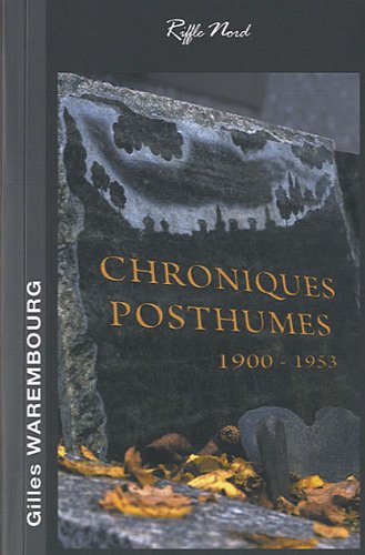 Beispielbild fr Chroniques Posthumes zum Verkauf von Ammareal