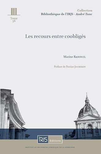 9782919211340: Les recours entre coobligs