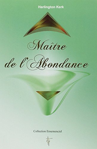 9782919488056: Matre de l'abondance