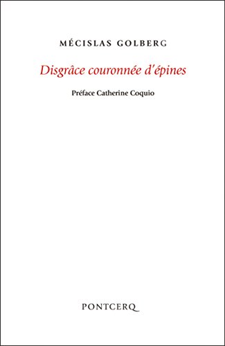 Stock image for Disgrce Couronne D'pines for sale by RECYCLIVRE