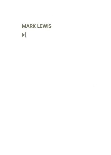 Beispielbild fr Mark Lewis: Arret su Image (German Edition) zum Verkauf von Powell's Bookstores Chicago, ABAA