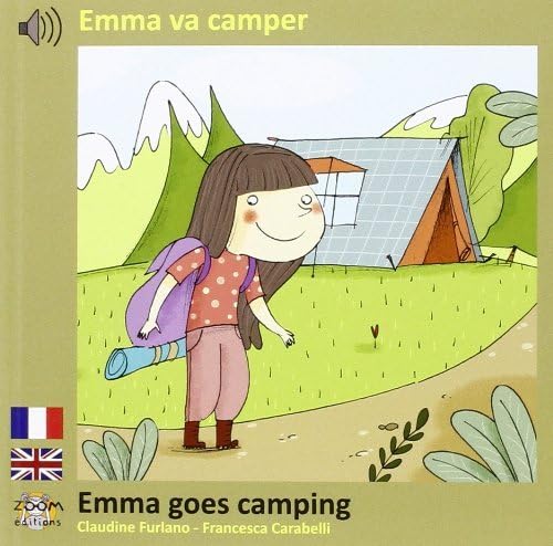 9782919934867: P'tit Bili: livres bilingues pour enfants: Emma va camper