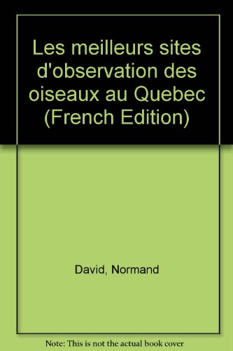 Stock image for Meilleurs Sires d'Observation des Oiseaux for sale by Better World Books