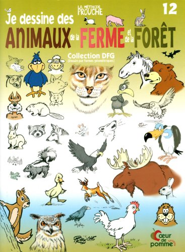 9782920564244: Je dessine des animaux de la ferme et de la fort - N 12