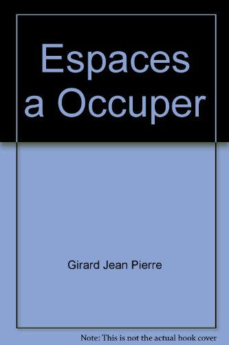 Stock image for Espaces a Occuper : Nouvelles for sale by Better World Books Ltd