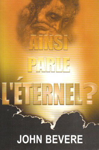 Stock image for Ainsi parle l'eternel for sale by Ammareal
