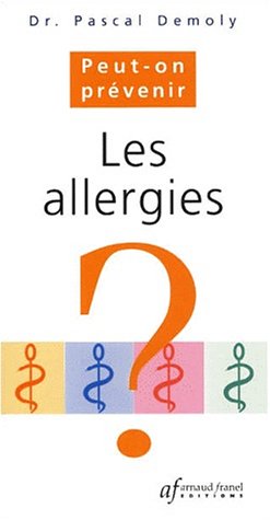Beispielbild fr Allergies zum Verkauf von Ammareal