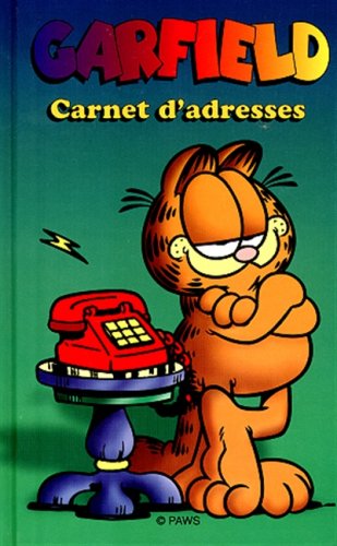 Carnet d'adresses Garfield (9782922148398) by Davis