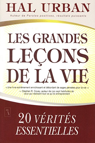 Beispielbild fr Les grandes leons de la vie : 20 vrits essentielles zum Verkauf von medimops