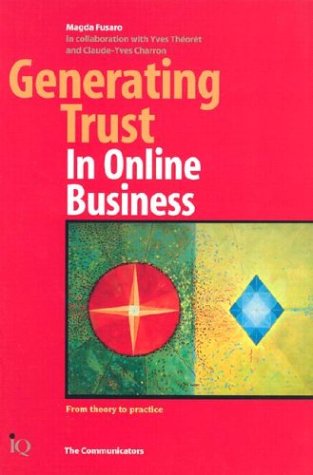 9782922417289: Generating Trust in Online Business: From Theory to Practice