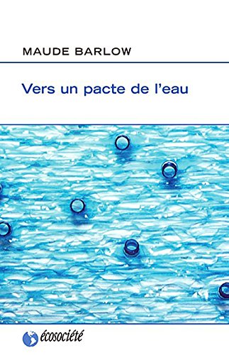 Beispielbild fr Vers un pacte de l'eau zum Verkauf von medimops
