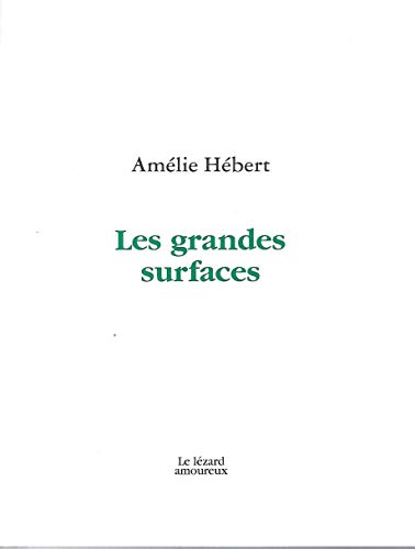 Beispielbild fr GRANDES SURFACES (LES) zum Verkauf von Librairie La Canopee. Inc.