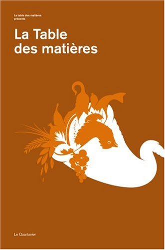 Beispielbild fr Table des Matires : Une Pice Monte zum Verkauf von Better World Books Ltd