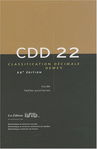 Stock image for Classification dcimale Dewey et Index: 4 volumes Couture-Lafleur, Raymonde; Cabral, Louis et Collectif for sale by Au bon livre