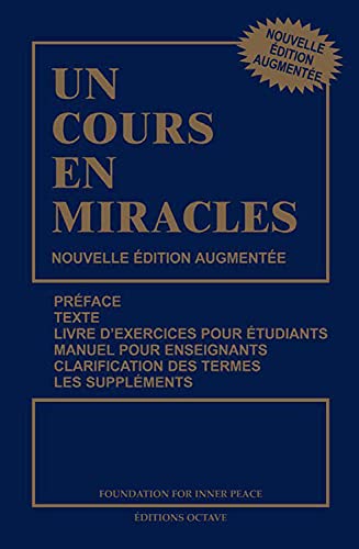 Stock image for Un cours en miracles - Nouvelle dition augmente for sale by medimops