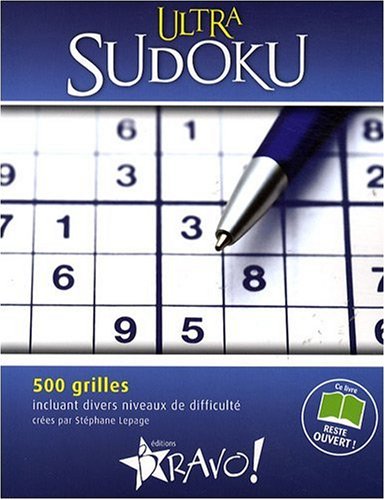 Beispielbild fr Ultra Sudoku (French Edition) zum Verkauf von Better World Books